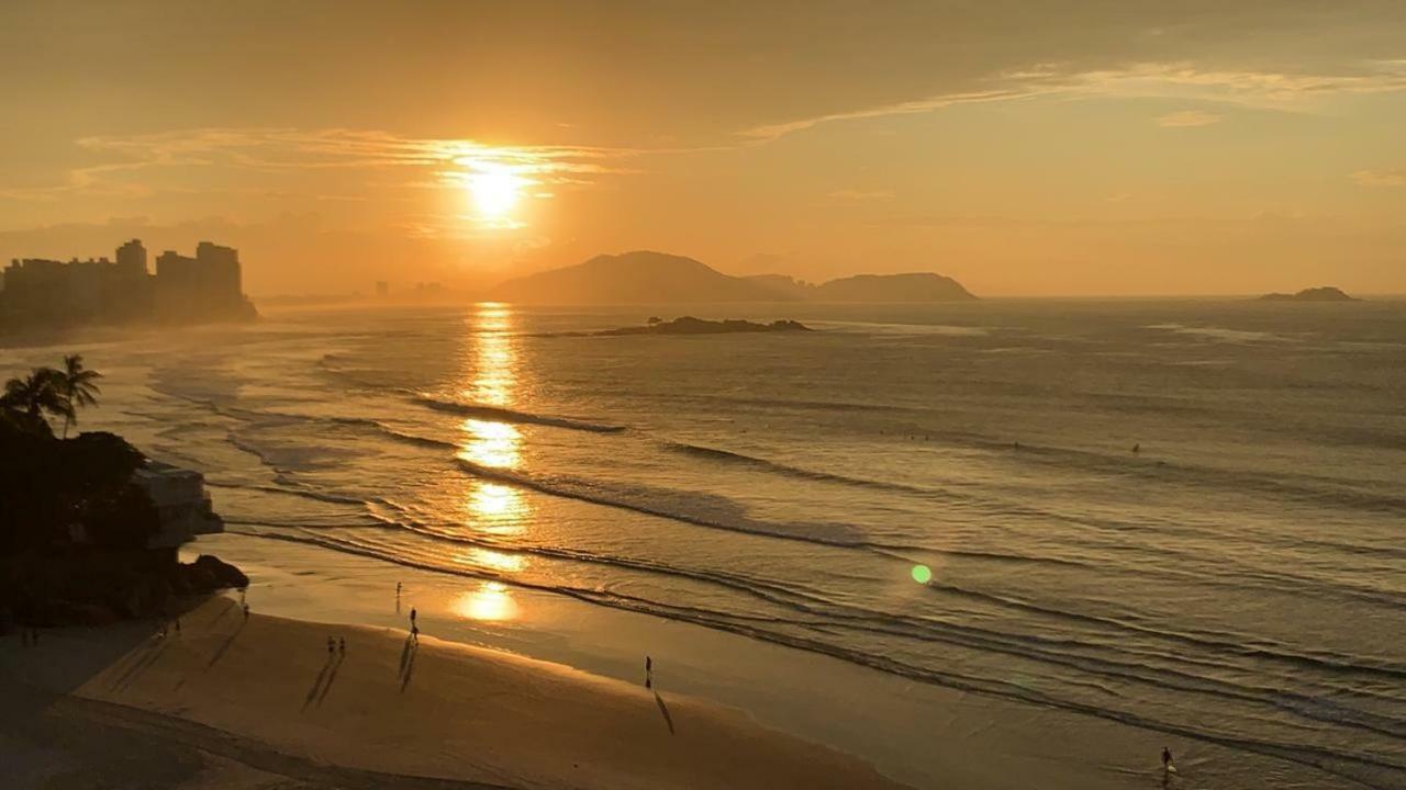 Apto Guaruja De Frente Para O Mar - Praia Asturias Zewnętrze zdjęcie