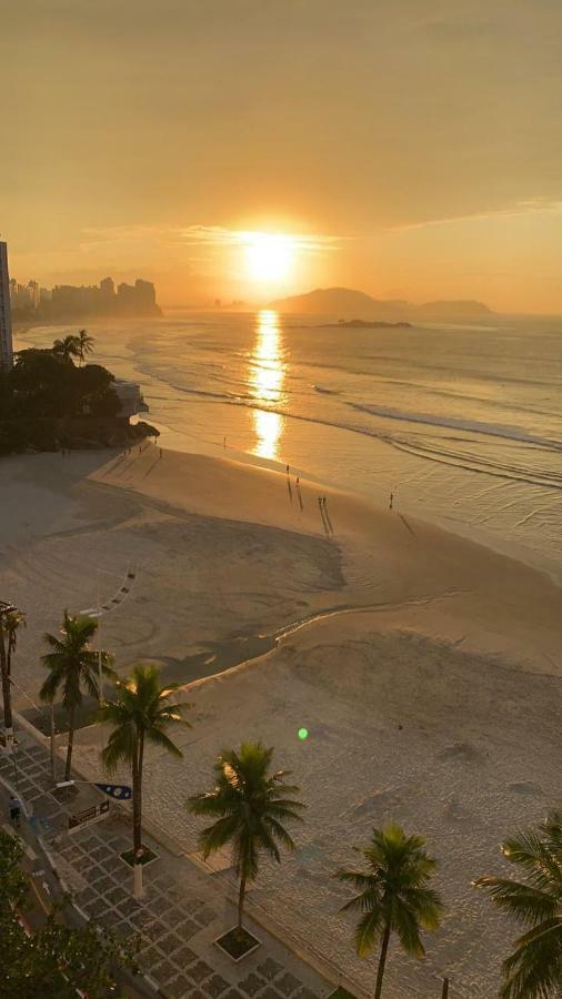 Apto Guaruja De Frente Para O Mar - Praia Asturias Zewnętrze zdjęcie