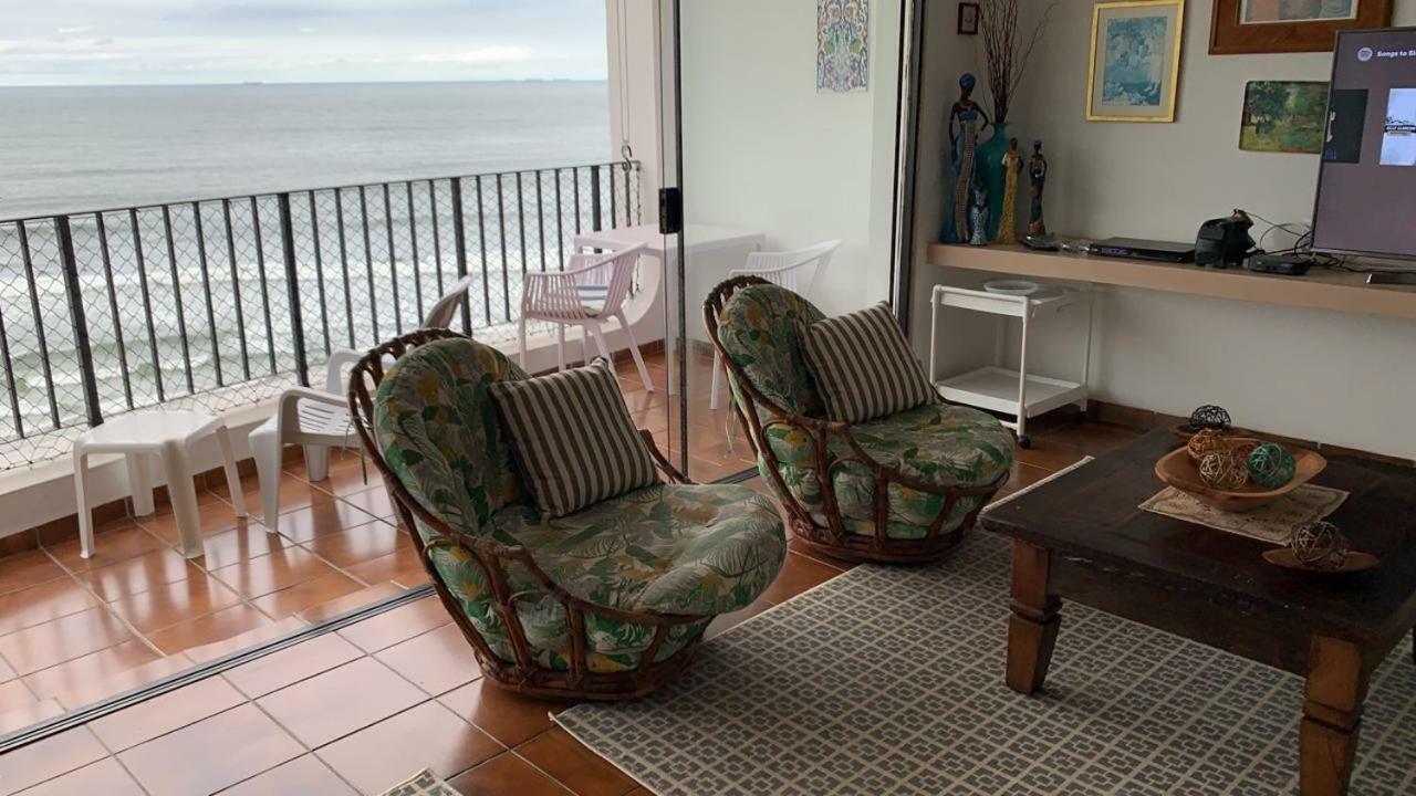 Apto Guaruja De Frente Para O Mar - Praia Asturias Zewnętrze zdjęcie